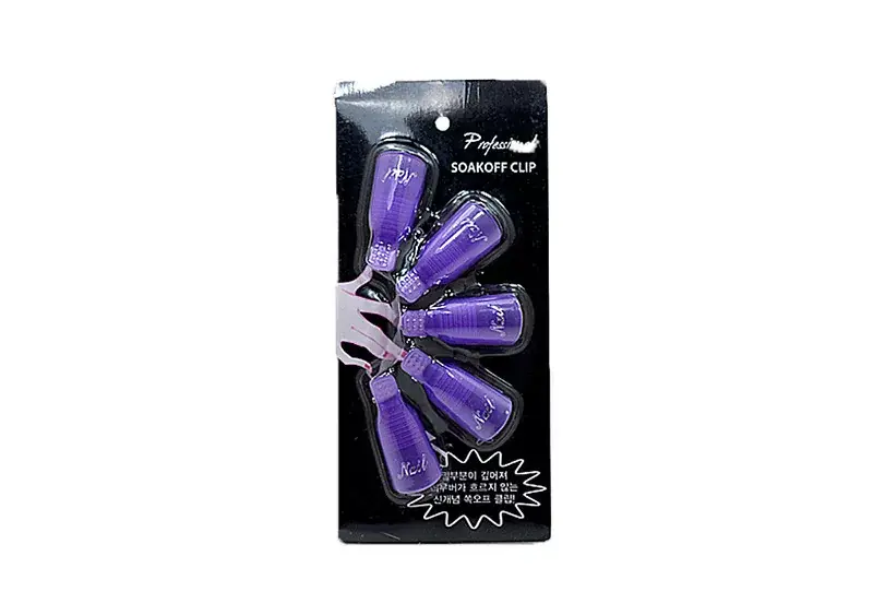 Végkiárusítás Soaking tweezers set 5 pcs Purple