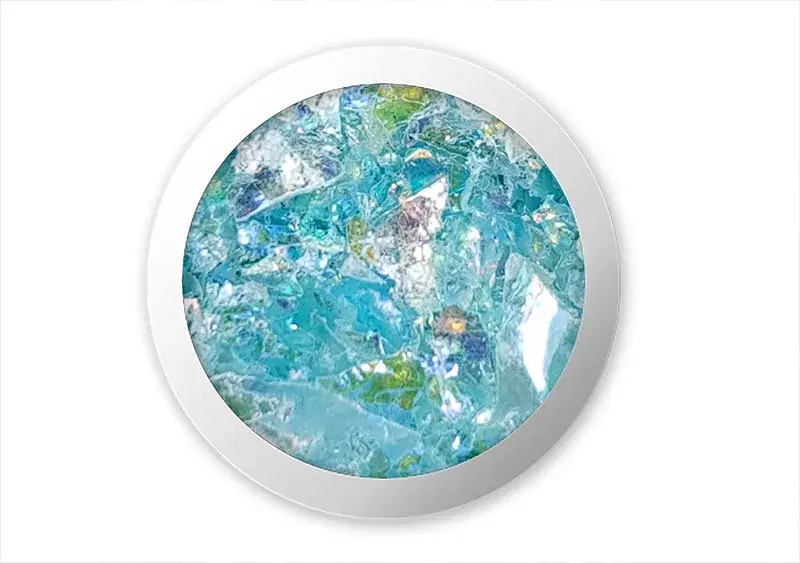 Újdonság Ice foil 3g 002 Turquoise
