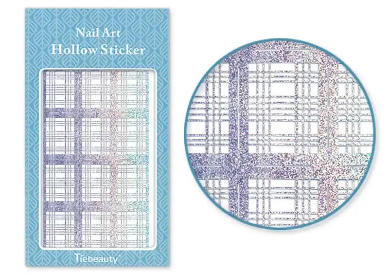Körömdíszítő sablon JV208D Diamond Árengedmény