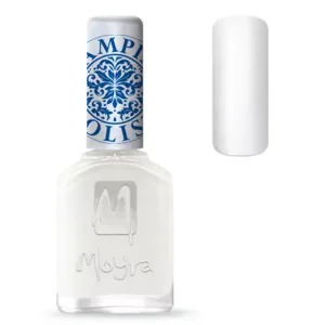 Azonnal elérhető Nyomdalakk - Moyra 12ml SP 07 White