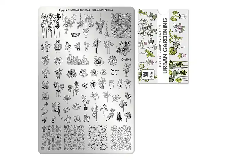 Akciós ár Nyomdalemez - Moyra 105 Urban gardening