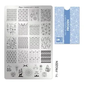 Árengedmény Nyomdalemez - Moyra 71 Frozen