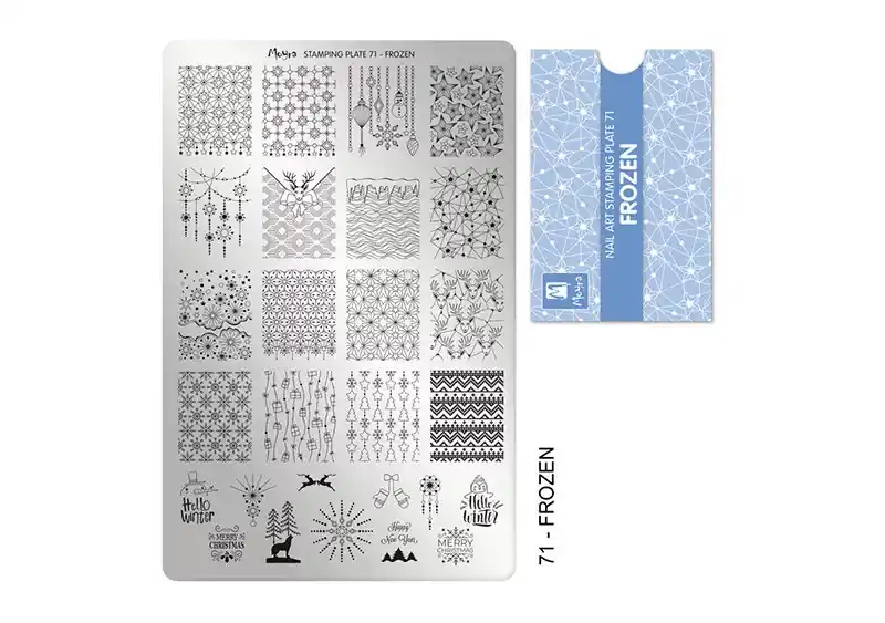 Árengedmény Nyomdalemez - Moyra 71 Frozen