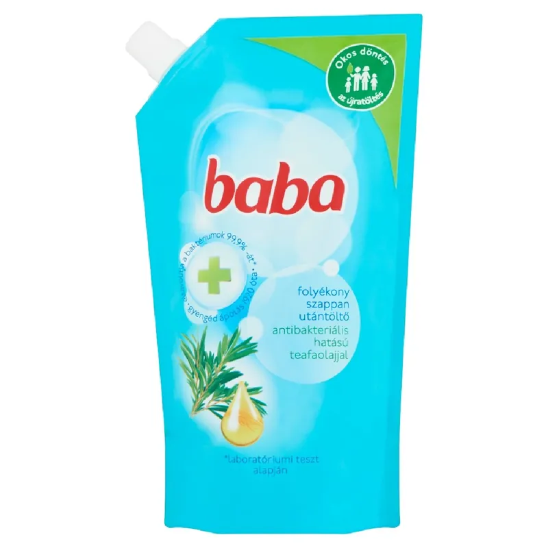 Ne maradj le Baba szappan folyékony utántöltő 500 ml Antibakt Eukaliptusz