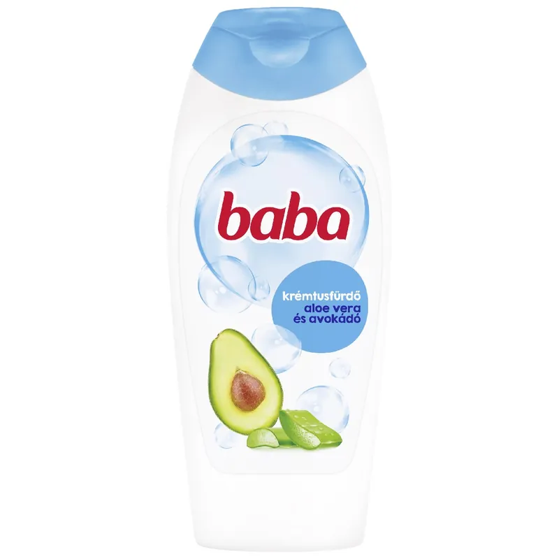 Akció Baba tusfürdő 400 ml Aloe Vera és avokádó