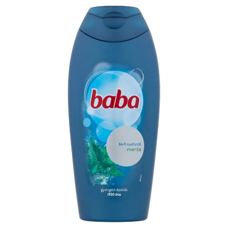 Kiárusítás Baba tusfürdő 400 ml Frissítő mentha - Férfi