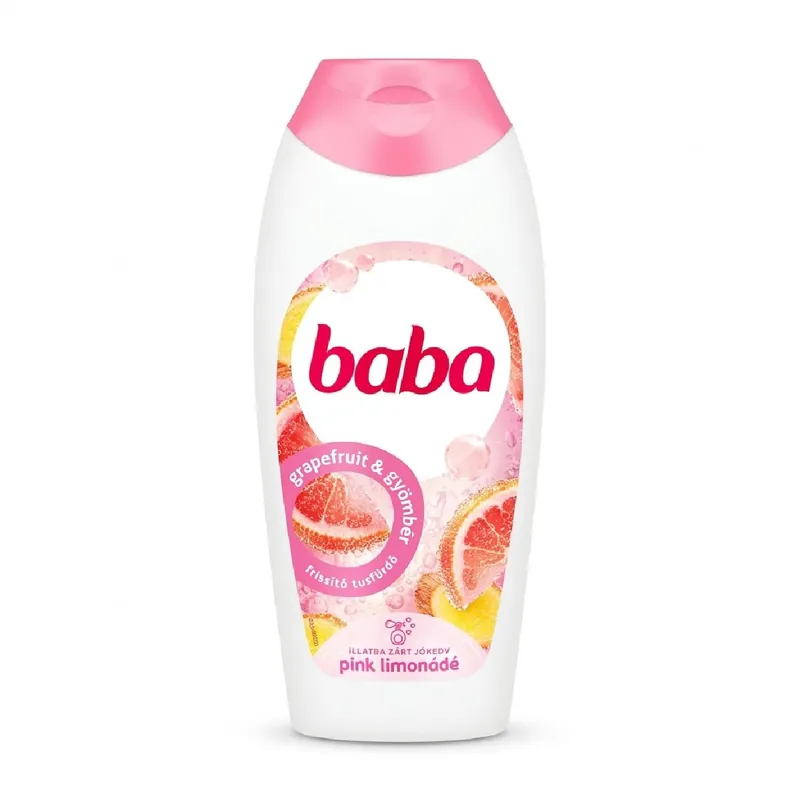 Baba tusfürdő 400 ml Grapefruit és gyömbér Exkluzív ajánlat