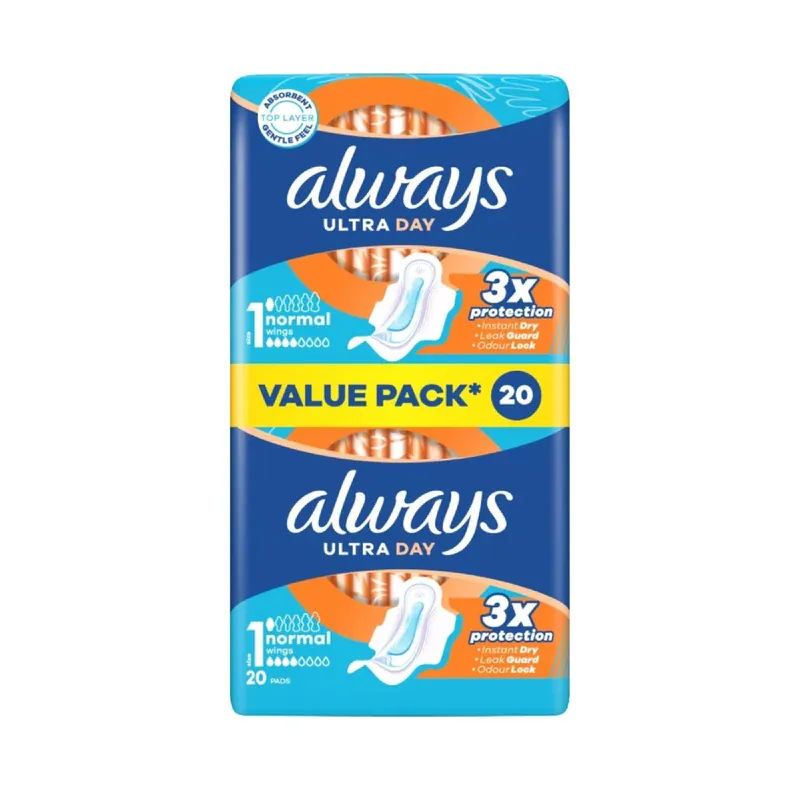 Exkluzív ajánlat Always Duo betét egészségügyi 20db-os Ultra Normal Duo