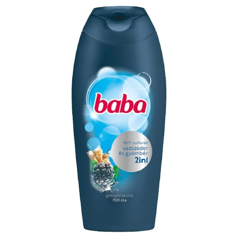 Árcsökkenés Baba tusfürdő 400 ml Vadszeder és gyömbér - Férfi