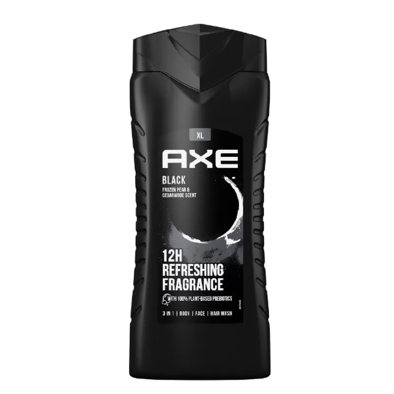 Axe tusfürdő 400 ml Black Kedvezmény