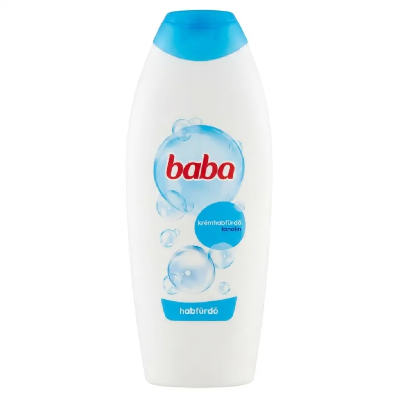 Baba krémhabfürdő 750 ml Lanolin Prémium