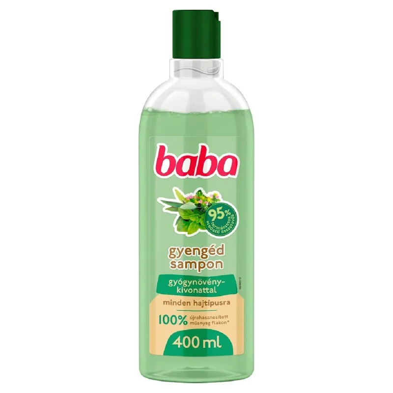 Csak ma Baba sampon 400 ml Családi minden hajtípusra - gyógynövényekkel