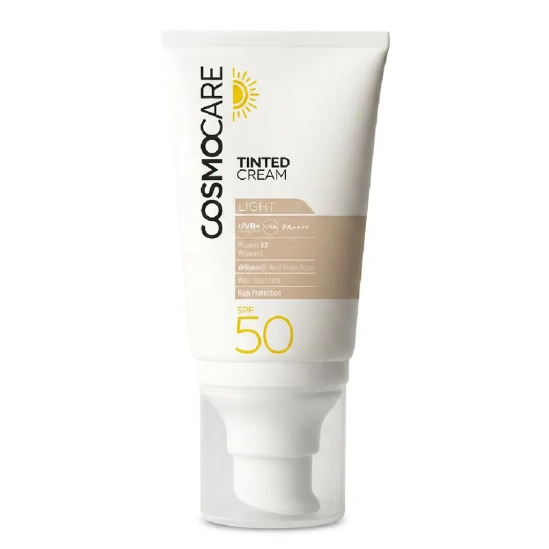 Cosmocare fényvédő arckrém 50 ml Színezett (Light) 50 SPF Kedvezményes ár