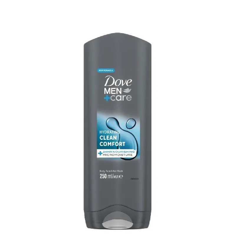 Azonnal elérhető Dove tusfürdő 250 ml Men + Care Clean Comfort