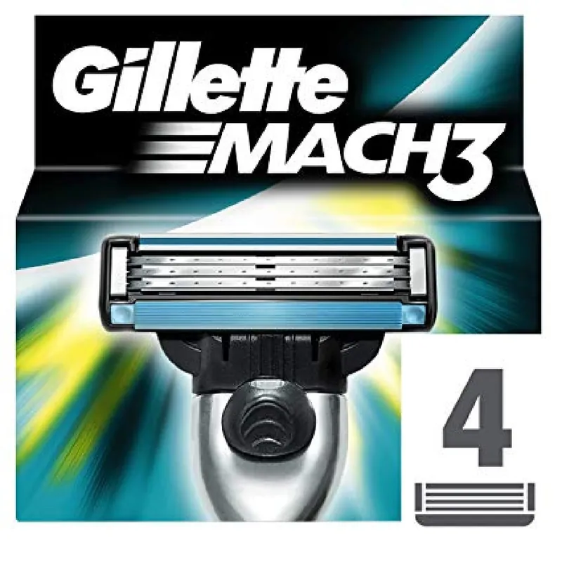 Gillette Mach3 borotvafej 4db-os Outlet