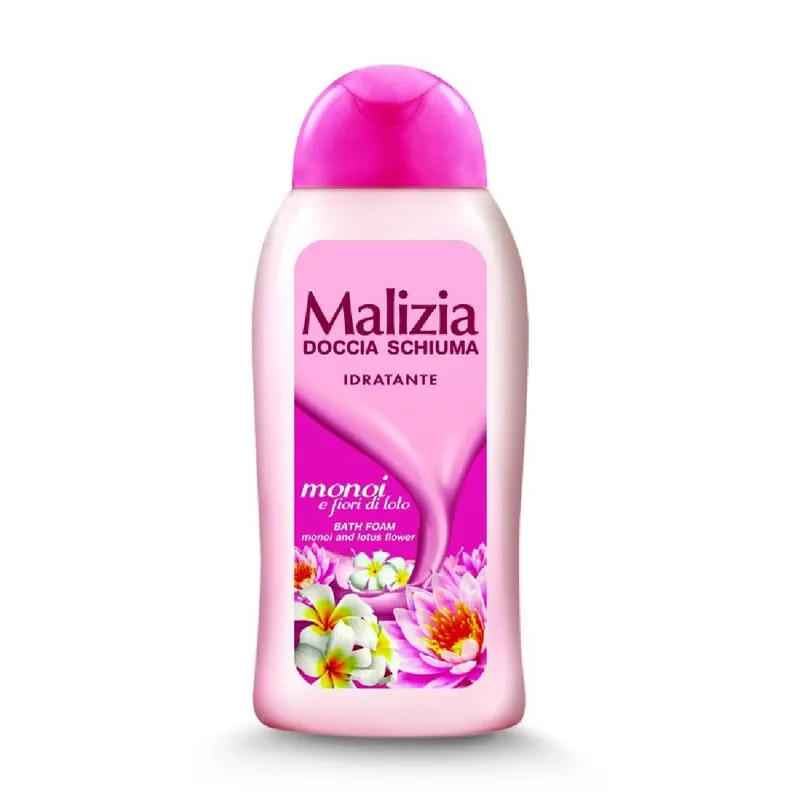 Vásárlói kedvenc Malizia tusfürdő 300 ml Monoi and Lótusz virág