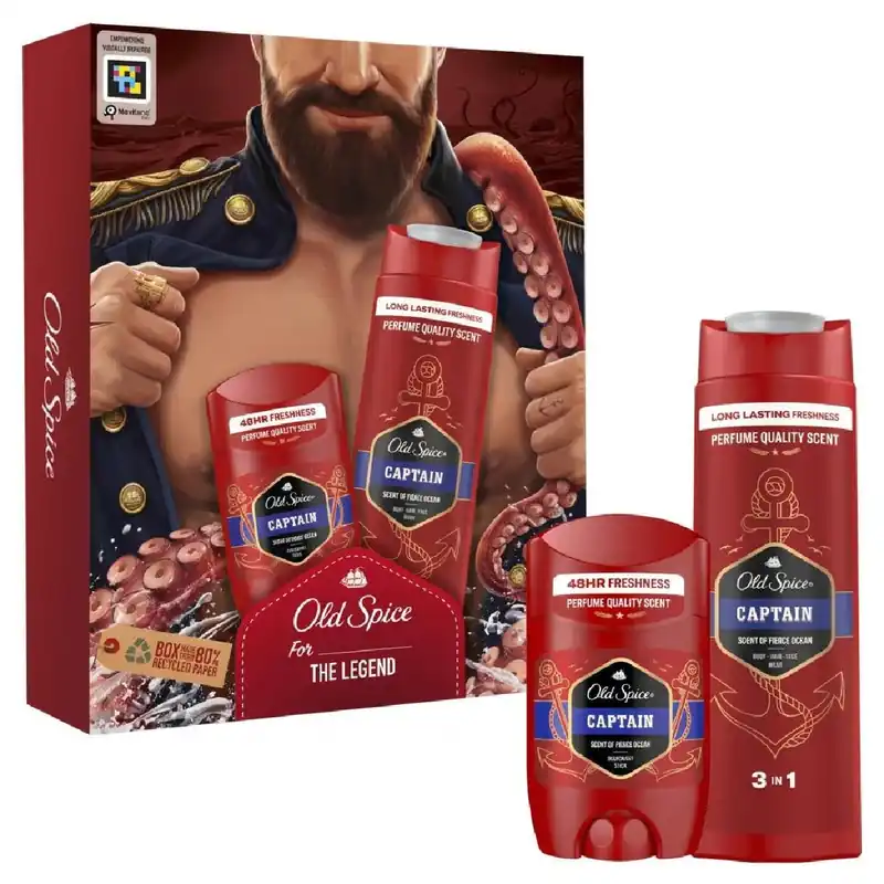 Bestseller Old Spice ajándékcsomag Dark Captain