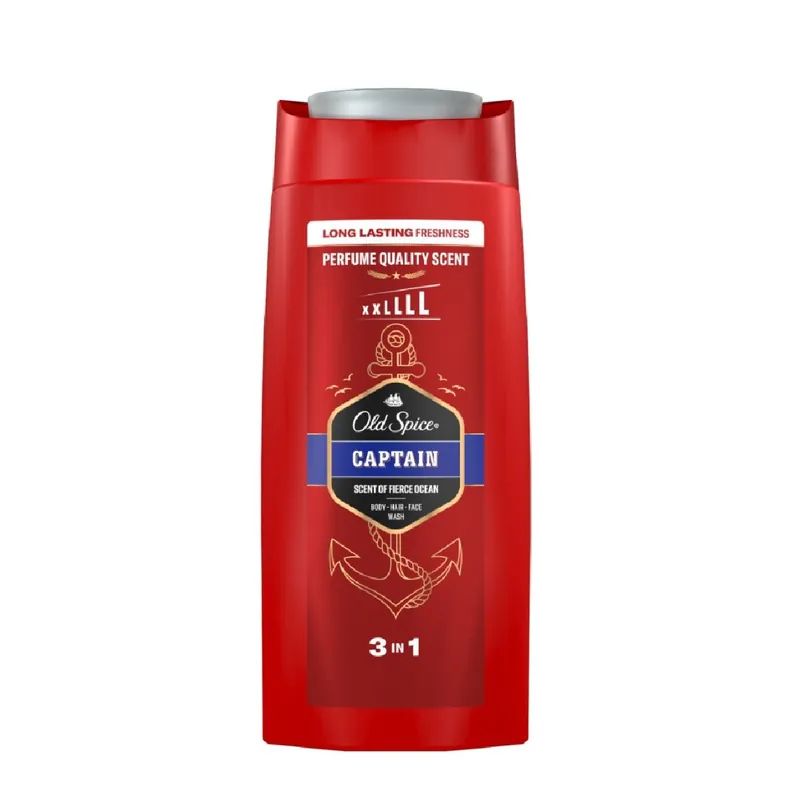 Szezonális akció Old Spice tusfürdő 675 ml Captain 3in1