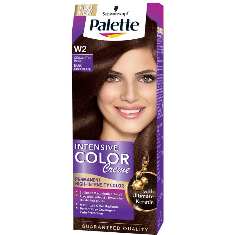 Palette hajfesték 50 ml Intensive Cream Color- Étcsokoládé - W2 (3-65) Akciós ár