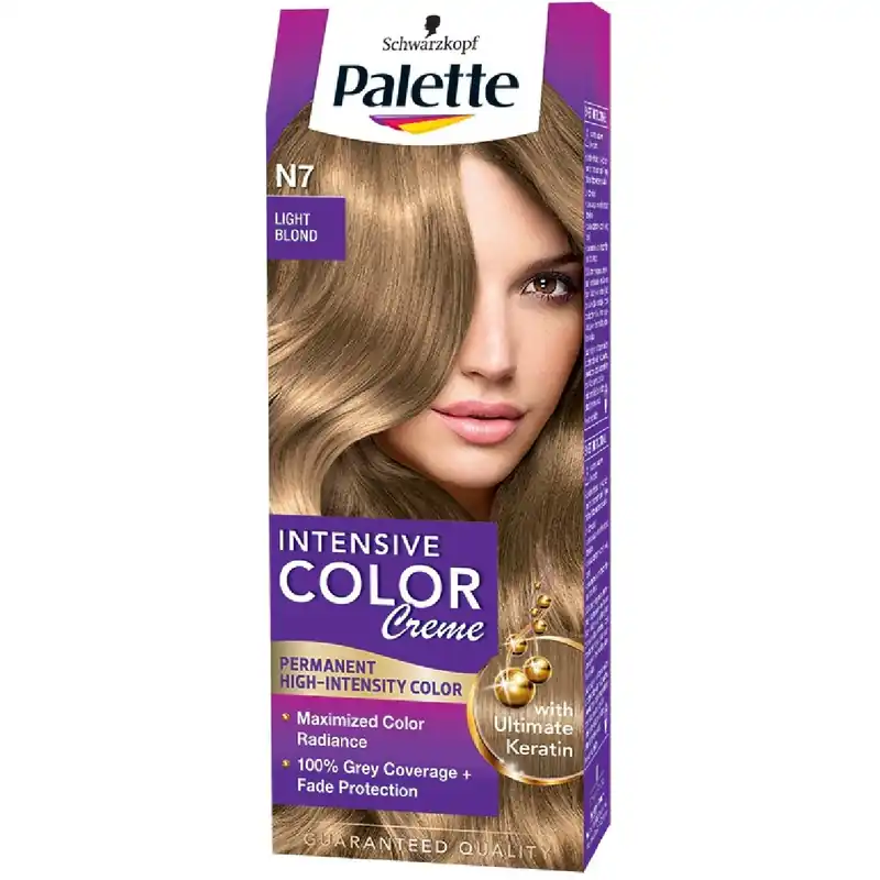 Ne maradj le Palette hajfesték 50 ml Intensive Cream Color- Világosszőke N7 (8-0)