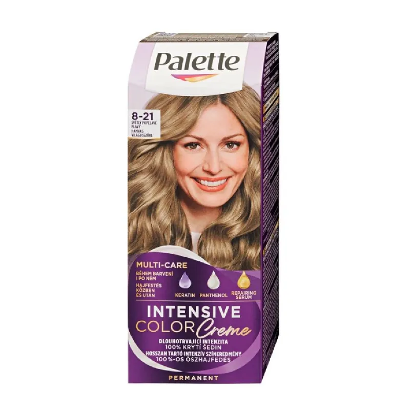 Palette hajfesték 50 ml Intensive Cream Color-Hamvas világosszőke 8-1 Outlet
