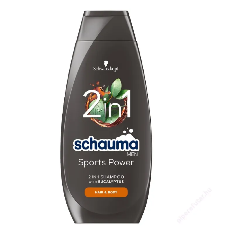 Schauma sampon 400 ml MEN Sports Power Eucalyptus fekete Vedd meg online