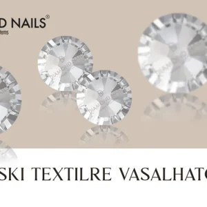 Biztonságos vásárlás Swarovski Textilre Vasalható Kövek