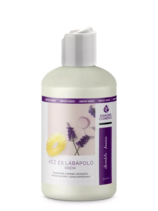 Kéz és lábápoló krém - Levendula-Ananász - 500ml Azonnal elérhető