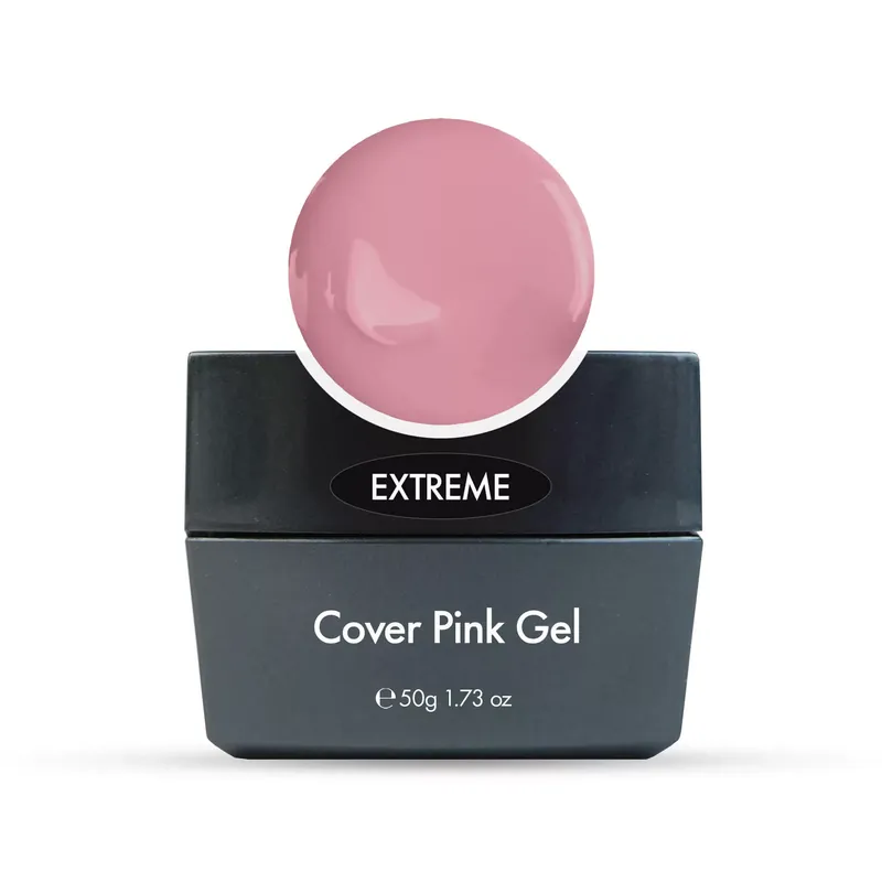 Expressz szállítás Extreme Cover Pink Körömágyhosszabbító - Műköröm Építő Zselé - 50g - HEMA-mentes