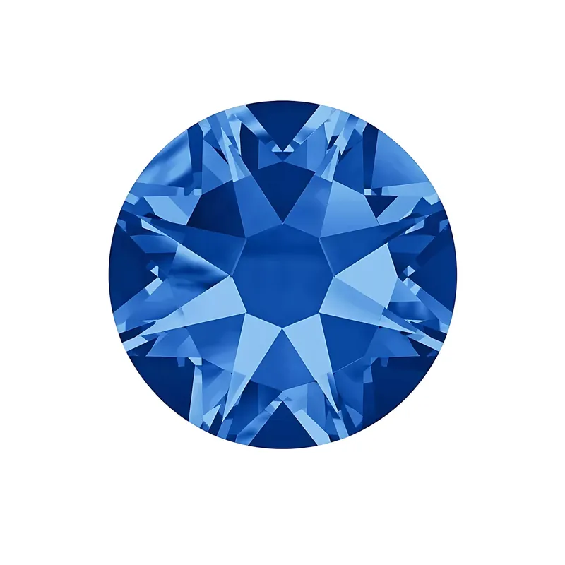Újdonság Swarovski Sötétkék Körömdíszítő kő (SS10) - 20db