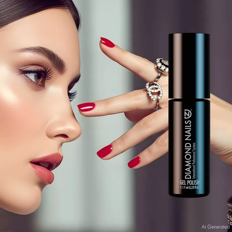 Gél Lakk - Bordo Cherry Mania - DN267 - 7ml - Hema mentes Bestseller