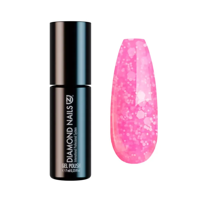 Kiárusítás Gél Lakk – DN300 – Party Pop Rózsaszín – 7 ml