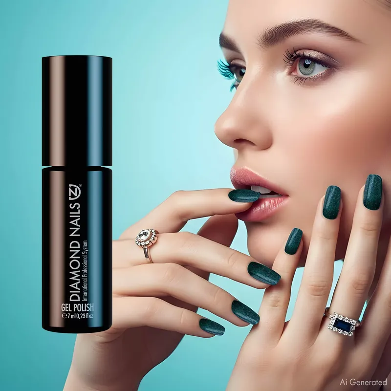 Vásárlói kedvenc Gél Lakk - Kék Radiance - DN316 - Kék - 7 ml - Hema mentes