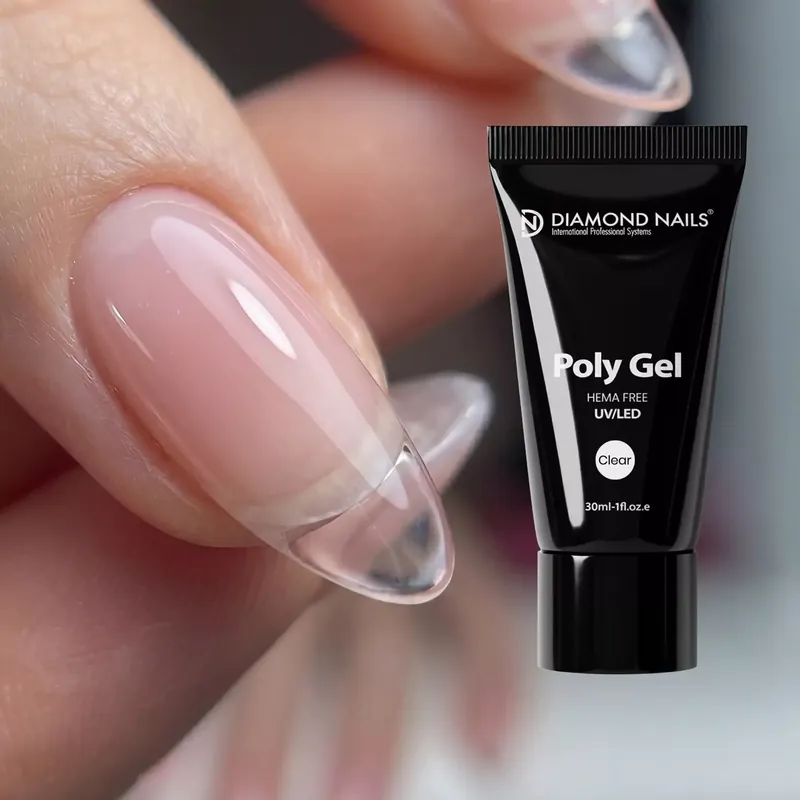 Szuper akció Polygel Clear - 30ml - HEMA-mentes - Hibrid Akril Gél