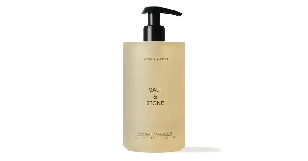 SALT & STONE TÁPLÁLÓ TUSFÜRDŐ GÉL - BERGAMOTT & HINOKI Kiárusítás