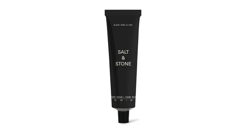 SALT & STONE TÁPLÁLÓ KÉZKRÉM - BLACK ROSE & OUD Expressz szállítás