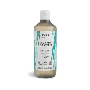 I LOVE NATURALS Bergamot és Tengeri moszat Tusológél Újdonság