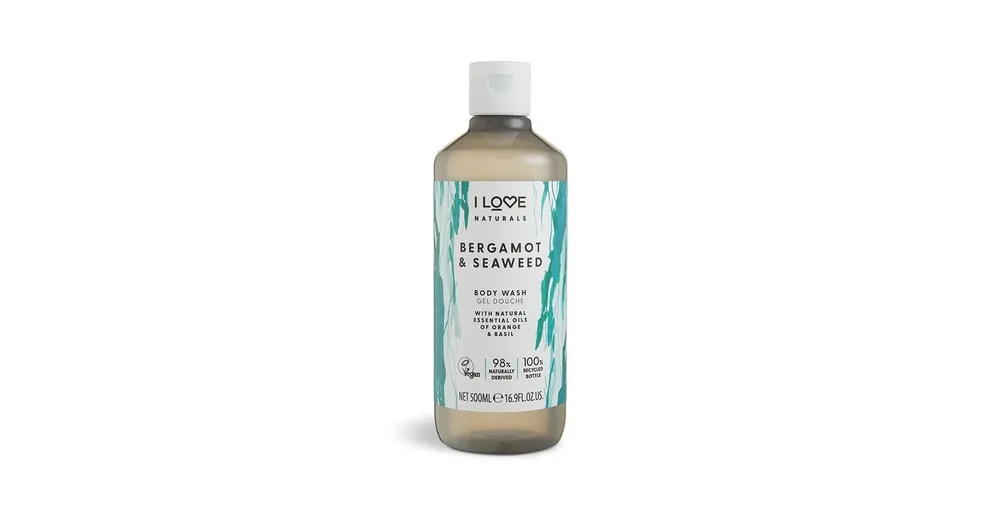 I LOVE NATURALS Bergamot és Tengeri moszat Tusológél Újdonság