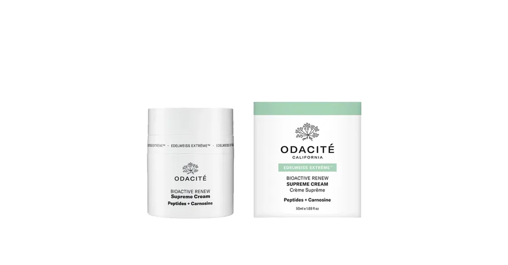 ODACITÉ Edelweis Extreme Bioactive Renew Supreme Arcápoló krém Vedd meg online