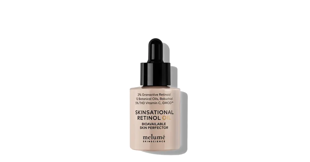 MELUME SKINSCIENCE Skinsational Bőrtökéletesítő Retinol Arcolaj Biztonságos fizetés