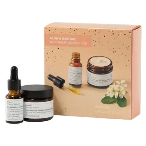 Ne maradj le EVOLVE GLOW & RESTORE Bőrmegújító arcápoló szett érett, ráncos bőrre
