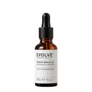 Kiárusítás EVOLVE MIRACLE Organikus csipkebogyó arcápoló olaj érett, száraz bőrre