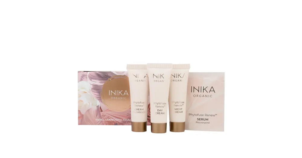 INIKA ORGANIC Skin Luminosity Trial Regime bőrápoló termékminta csomag Árengedmény