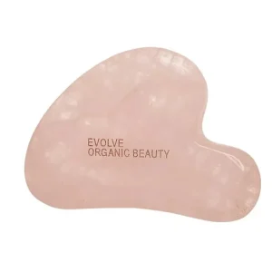 EVOLVE Rózsakvarc gua sha arcmasszírozó kő Outlet