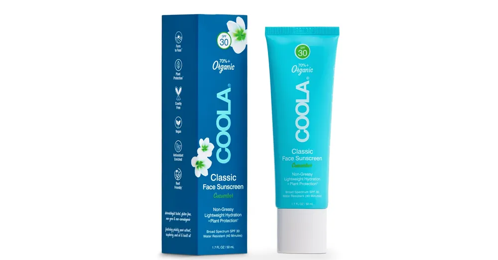 KIFUTÓ COOLA CLASSIC SPF30 FÉNYVÉDŐ ARCRA - UBORKA Újdonság