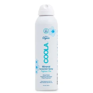 Expressz kézbesítés COOLA SPF30 ÁSVÁNYI FÉNYVÉDŐ SPRAY - ILLATMENTES