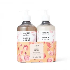 I LOVE NATURALS Rózsa és Argán Kézápoló Duó Korlátozott ajánlat