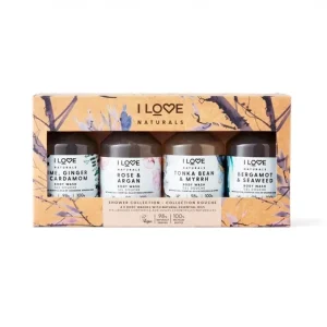 Árengedmény I LOVE NATURALS Tusológél szett