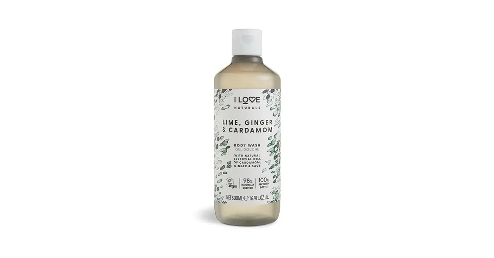 I LOVE NATURALS Lime, Gyömbér, Kardamom Tusológél Korlátozott ajánlat