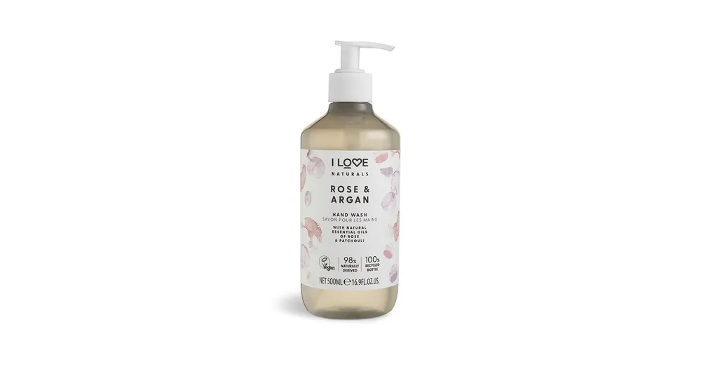I LOVE NATURALS Rózsa és Argán Folyékony szappan Akció